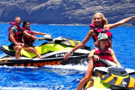 Jetskiën bij Los Gigantes
